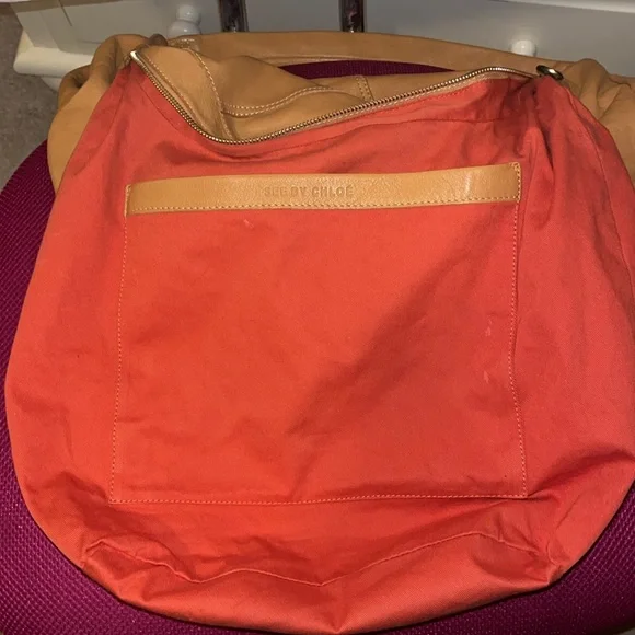 See by Chloe tan Ring Around hobo lambskin shoulder bag. VGUC, dustbag included - Picture 15 of 15